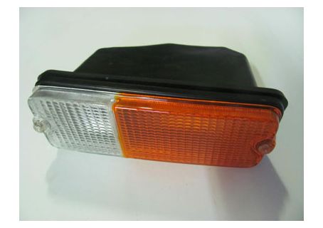 Fanale anteriore sinistro con cuffia di protezione Fiat 127 1^ serie