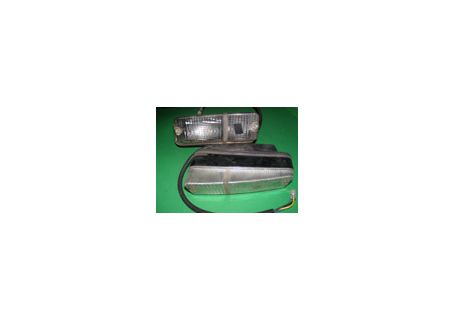 Coppia fanali anteriori (sx+dx) freccia-posizione Fiat 132-132 GLS 1^serie (fino '77)-Fiat 242