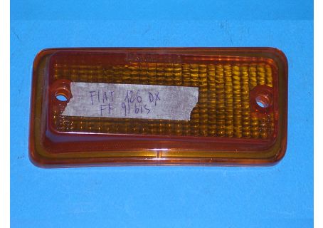 Plastica fanale anteriore destro arancio Fiat 126