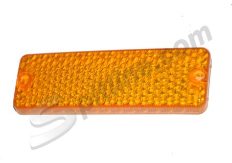 Plastica fanale freccia anteriore arancio Lancia Fulvia Coupé 2^ serie, HF 1600 2^ serie, Fulvia 3 - Fiat 850 Spider