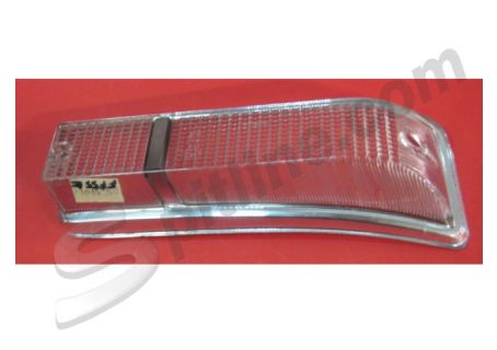 Plastica fanale anteriore sinistro incolore Carello Alfa Romeo GT Junior 1300/1600, GT V. 1750 2^ serie, GT V. 2000 Bertone