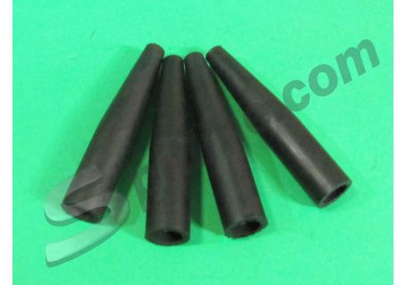 Serie 4 cappucci isolanti per cavi candele Fiat 600D, 850, 1100/103,  1300/1500, 1800, 2300, 124, 124 Sport, 125, 128, ecc.