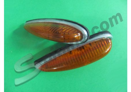 Coppia fanali frecce laterali Fiat 1200 Granluce