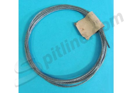 Cavo freno a mano (mm 3750) Lancia Fulvia 1^ serie 4 marce (Verificare compatibilità prima dell'acquisto)