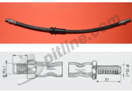 Tubo freno anteriore mm 450 Alfa Romeo 33 (→ '89), 33 4x4, Alfasud Sprint