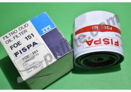 Filtro olio Fispa Fiat Campagnola 2500 D (Mot. SOFIM), 127 Diesel