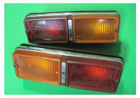 Coppia fanali posteriori usati Stars Fiat 128 Berlina 1^ serie ('69-'72)