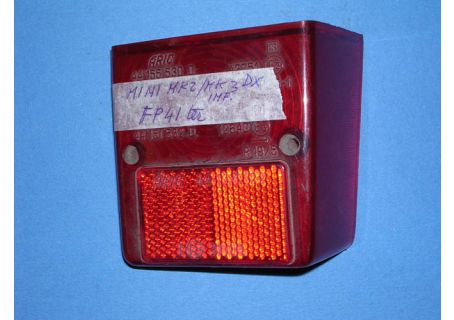 Vetrino parte inferiore fanale posteriore destro Innocenti Mini Minor MK2/MK3