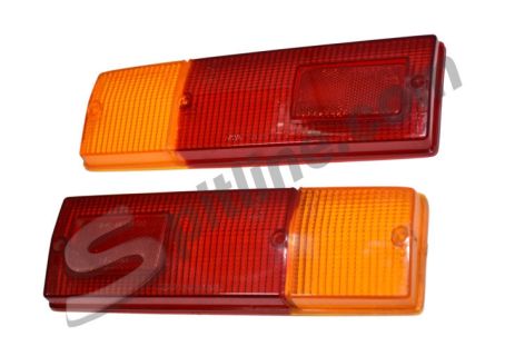 Coppia plastiche fanali posteriori Fiat 124 Special, Special T ('71 →)