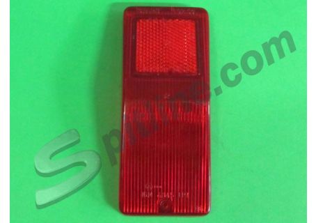 Plastica rossa fanale posteriore Fiat 125 1^ serie