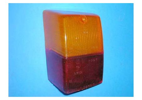 Plastica parte superiore fanale posteriore sinistro Innocenti Mini Minor, Mini Cooper MK2/MK3 (ad.le Altissimo)