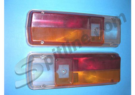 Coppia plastiche fanali posteriori Altissimo Alfa Romeo Giulia Super 1600 ('65-'71), Giulia Super 1300/1600 ('72-'74), Giulia Nuova Super ('74-'77)