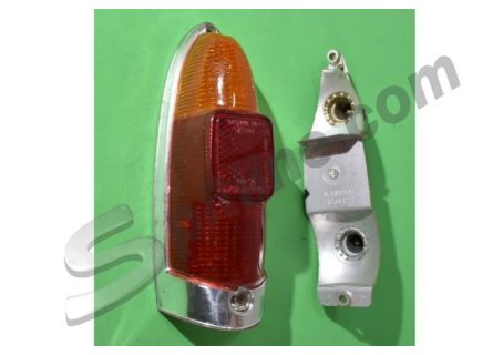 Plastica usata Catalux fanale posteriore Autobianchi Bianchina 3^ serie con portalampade Atissimo