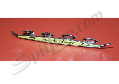 Fregio dorato e cromato mm 220 Alfa Romeo 2600 Sprint