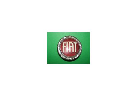 Fregio FIAT in metallo con alloro diam.72 Fiat 124 Abarth