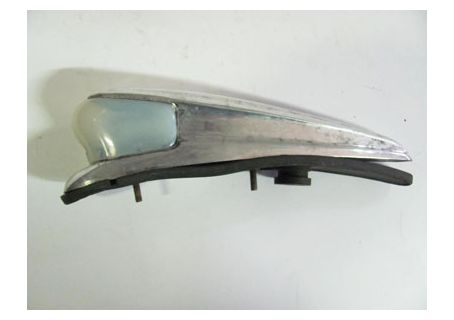 Fanale freccia sul parafango sinistro Giuntini Fiat Topolino 500C Berlina, Giardinetta metallica, Furgone