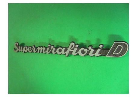 Scritta Supermirafiori D per Fiat 131