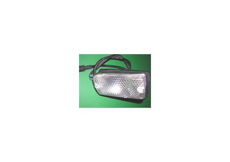 Fanale anteriore sinistro Olsa base in plastica cromata Autobianchi A112 1^-2^-3^ serie ('69-'77)