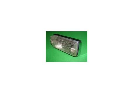 Fanale anteriore sinistro base in plastica cromata Autobianchi A112 1^-2^-3^ serie ('69-'77)