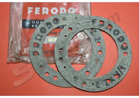 Coppia guarnizioni Ferodo per disco frizione diam. 200 (comando meccanico) Alfa Romeo Giulia TI, GT Junior 1300, Duetto Spider Junior 1300, Giulia Super 1600