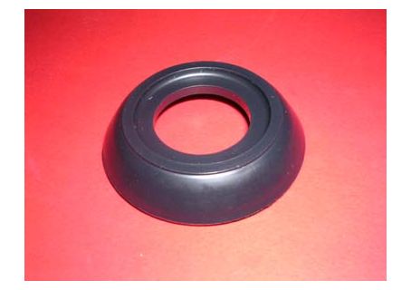 Ghiera in plastica nera maniglia alzavetro Fiat 500, 124, 128, 128C, 131, 126, 127 (900L/900C ) - Autobianchi A112