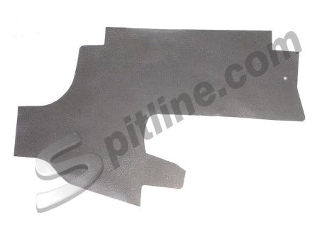 Tappeto rivestimento cofano anteriore Fiat 500 F/L/R in calandrato nero