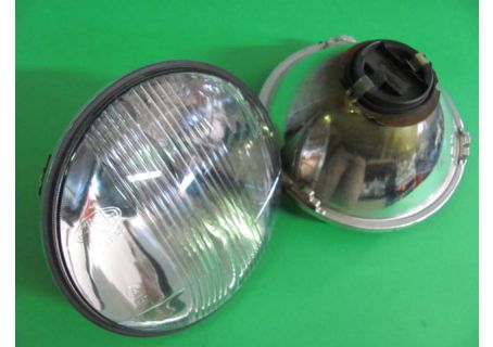 Coppia fari interni abbaglianti Elma autocarro Fiat 662 N2
