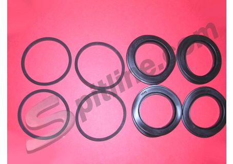 Gommini (diam. 48) pinze freni anteriori (imp. ATE) Alfa Romeo Giulia, GT Bertone, Duetto Spider ('69→), Alfetta, Giulietta, Alfa 75, Alfa 90