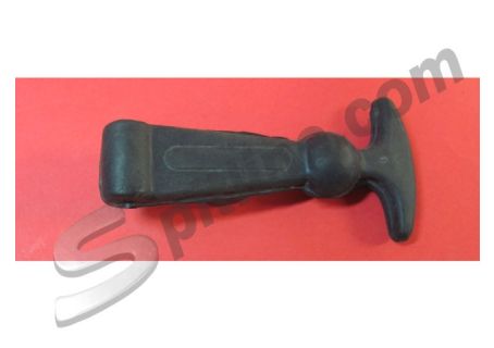 Gancio in gomma mm 125 per chiusura cofano