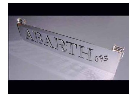 Griglia alzacofano Fiat 500 Abarth 695