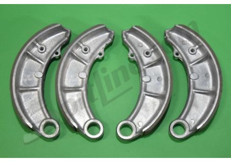 Serie ganasce freno anteriori o posteriori per Fiat 1100 T4, 1400, 1900, 1100/103 Industriale, Campagnola AR51/55/57/59