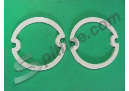 Guarnizione bianca interna fanalini anteriori Fiat N500, 500D ('57-'65), 600D - Alfa Romeo Giulietta Sprint  2^, 3^ serie