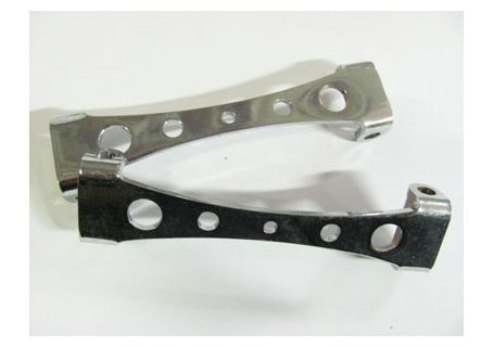 Coppia ganci inferiori alzacofano posteriore Fiat 500  (lungh. mm.115)