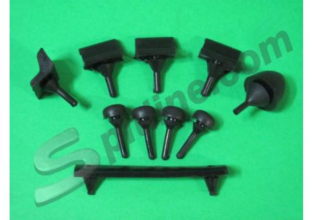 Serie gommini cofano anteriore e posteriore Fiat 500 D/F/L/R