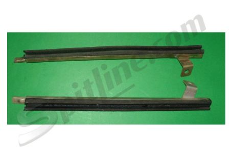 Coppia guide vetro scendenti anteriori Fiat 127