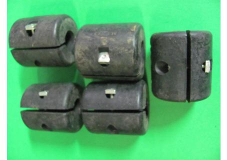 Serie tasselli antiurto per tubolari paraurti Fiat 500L