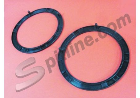 Coppia guarnizioni sotto tazze fari Alfa Romeo GT Junior scalino 1^ serie, Duetto Coda Tronca