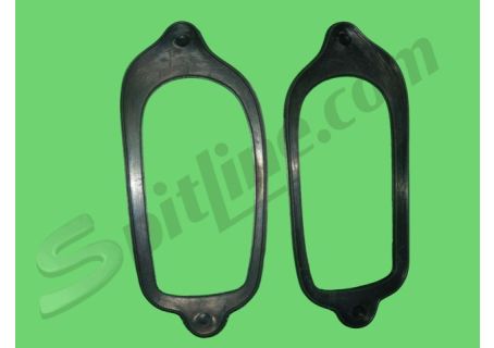 Coppia guarnizioni sotto fanali posteriori Fiat 600 1^ serie
