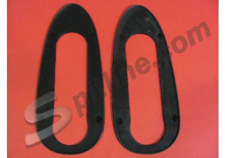 Coppia guarnizioni sottofanali posteriori Alfa Romeo Giulietta Sprint 2^, 3^ serie ('58-'62)