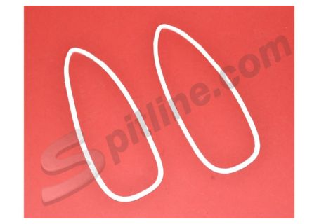 Coppia guarnizioni sotto plastiche fanali posteriori Alfa Romeo Giulietta Sprint 2^-3^ serie