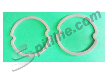 Coppia guarnizioni interne fanali anteriori Fiat 500 F/L/R, 600E