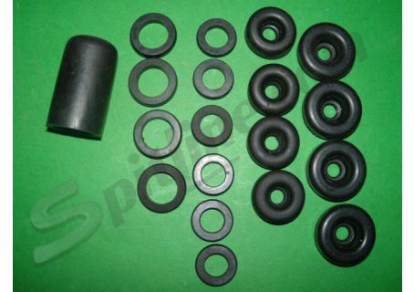 Serie guarnizioni per cilindretti e pompa freno Fiat 600 D