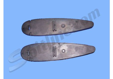 Coppia guarnizioni frecce su parafango Fiat 600 1^ serie ('55-'60)