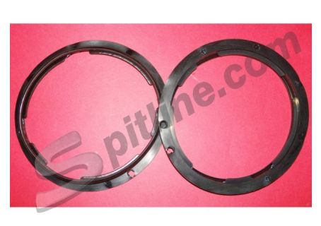 Coppia guarnizioni per fari diam. 136 Alfa Romeo Giulia, GT Bertone, 1750/2000 Berlina