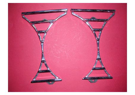 Coppia griglie laterali usate mascherina anteriore Alfa Romeo Giulia GT V. 2000, GT 1300 Unificato