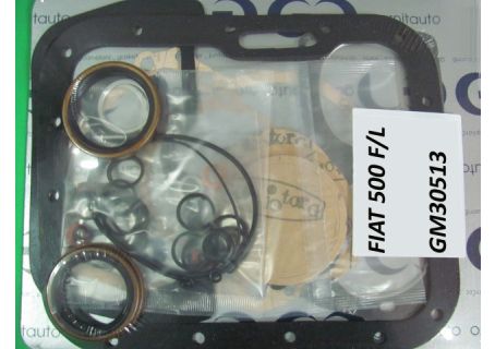 Serie guarnizioni motore con testa cilindri e paraoli Fiat 500F ('65-'72), 500L ('70-'72) 