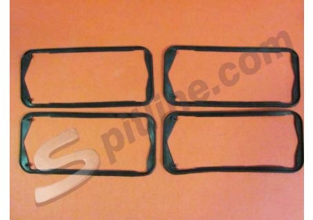Serie guarnizioni sottomaniglie porta (4 pezzi) Alfa Romeo Giulietta 1300/1600/1800/2000 ('77-'85), Alfetta, Alfa 75