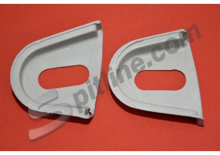 Coppia guarnizioni tasselli riscontro porte Alfa Romeo Giulietta anni '50/'60, 1900 Sprint, 2000/2600 Spider, GT Bertone, Duetto Spider - Fiat 1200/1500 Spider, Dino Spider, 124 Sport Spider - Lancia Aurelia B24, Flaminia