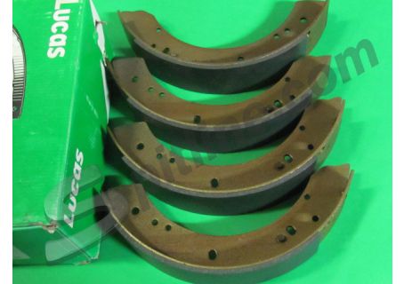 Ganasce freno posteriori Lucas GS6082 Landrover 90/110, Defender 90/110, Rover 3,5 VB Autom. 