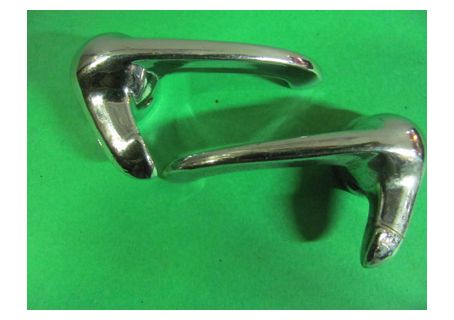 Coppia galletti deflettore Fiat 1100/103H, 1200, 1100D, 1800